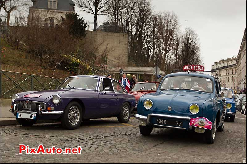 12e traversée de paris renault daufine montmartre