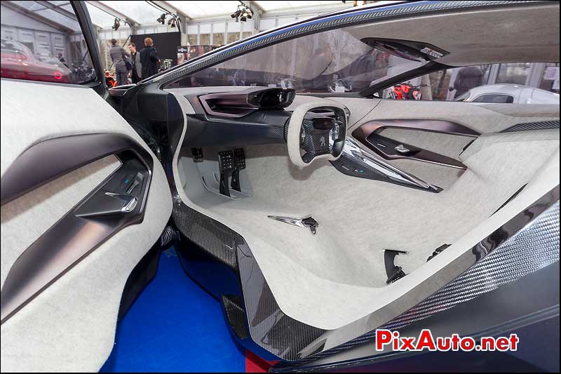 habitacle peugeot onyx, festival automobile international 2013