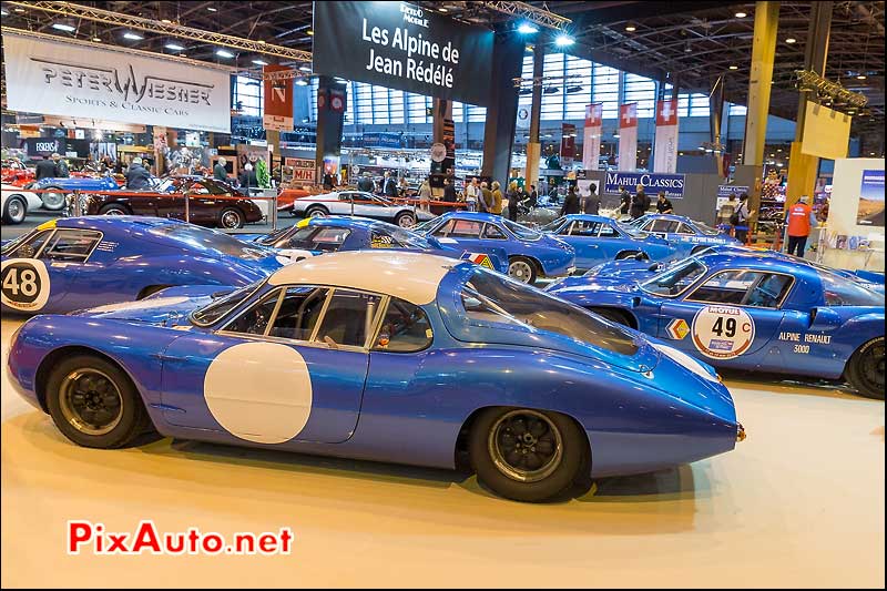 Alpine M63 prototype 24 Heures du Mans, retromobile