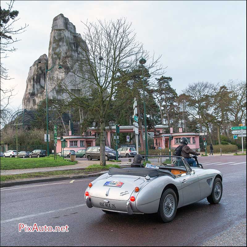 Traversee-de-Paris 2016, Austin-Healey 3000Z